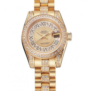 Superclone Rolex Datejust Gold Dial 1453953 21 mm