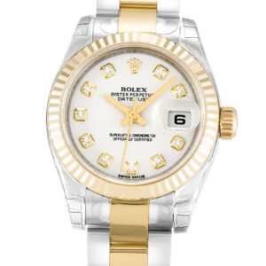 Rolex Lady-Datejust White Dial 179173 26 mm