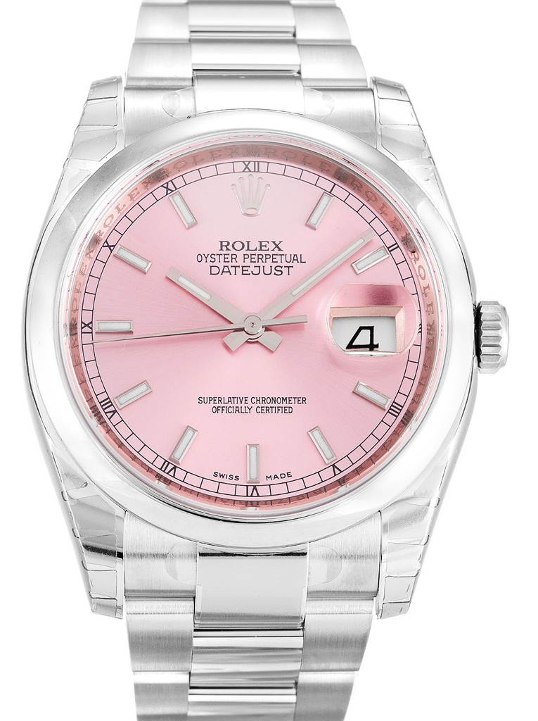 Rolex Datejust Pink Dial 116200 36 mm