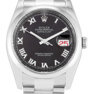 Rolex Datejust Black Dial 116200 36 mm