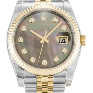 Rolex Datejust Mother of Pearl – Black Dial 116233 36 mm