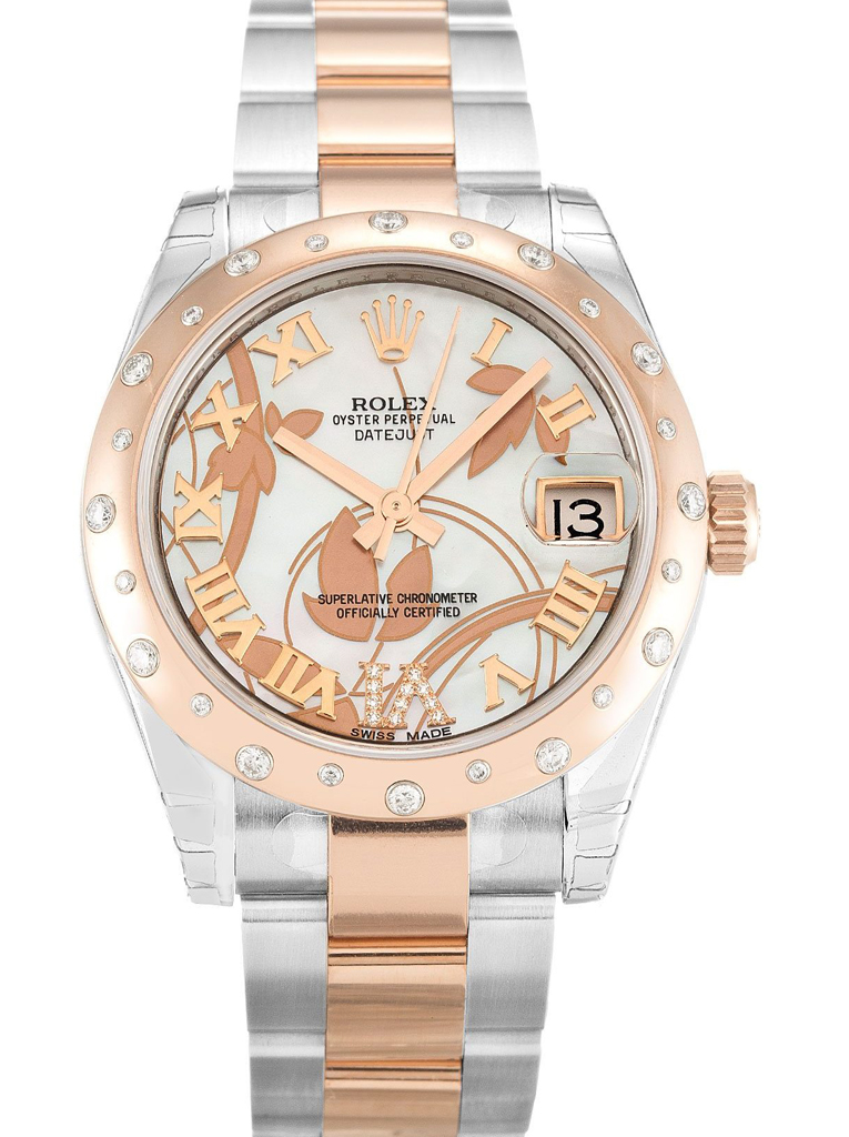 Rolex Lady-Datejust White Floral Dial 178341 31 mm