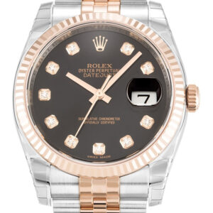Rolex Datejust Black Dial 116231-3 36 mm