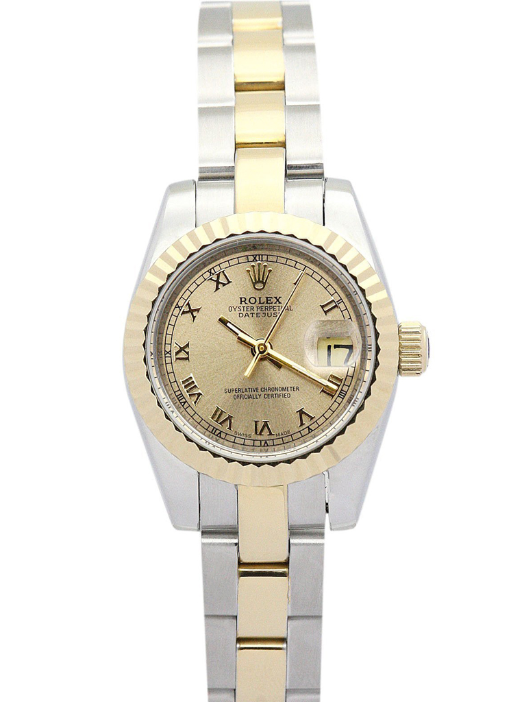 Rolex Lady-Datejust Yellow Gold Dial 179163 26 mm
