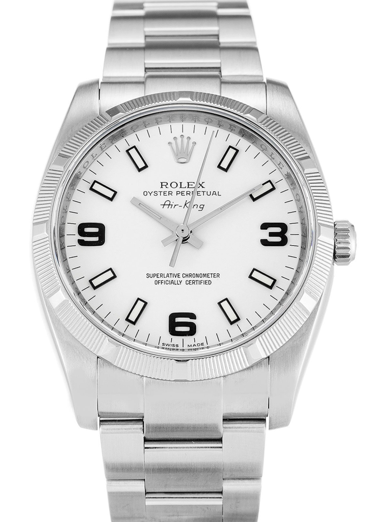 Rolex Air-King White Dial 114210