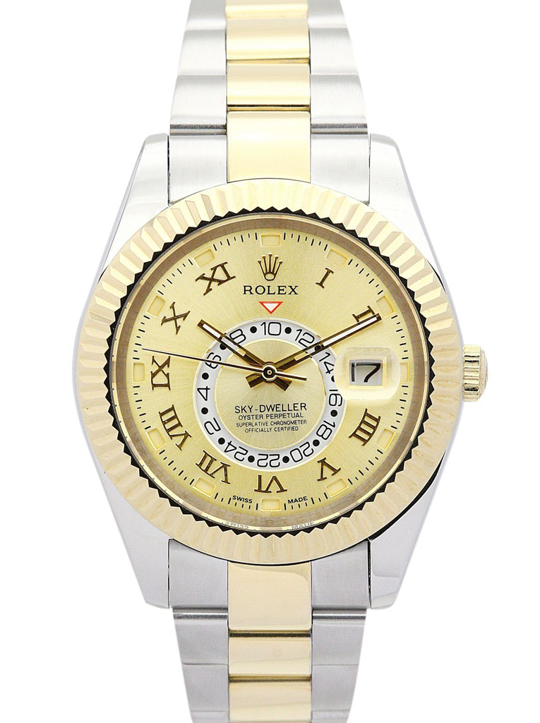 Rolex Sky-Dweller Gold Dial 326938-2