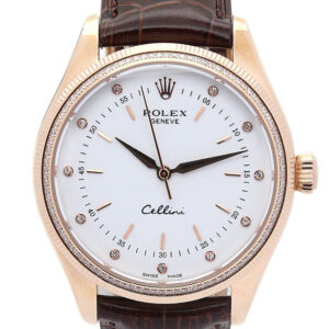 Rolex Cellini White Dial 5310 Rose Gold