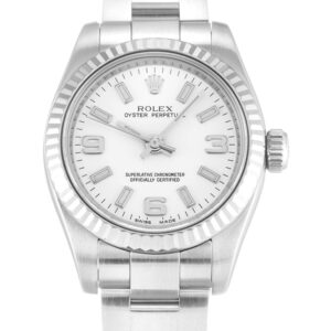 Rolex Oyster Perpetual Lady White Dial 176234 26 mm