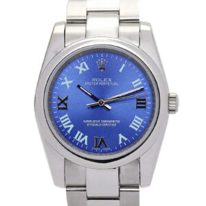 Rolex Oyster Perpetual Lady Blue Dial 177200 31 mm