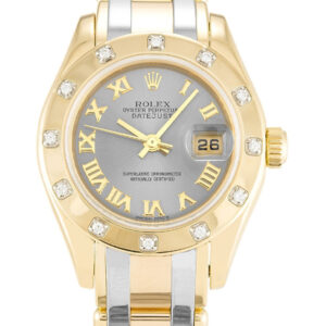Rolex Pearlmaster Rhodium Dial 80318