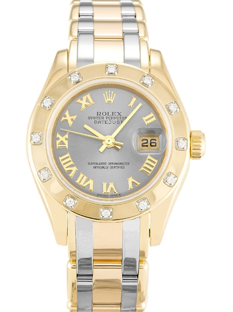 Rolex Pearlmaster Rhodium Dial 80318