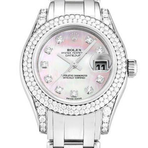 Rolex Pearlmaster Mother of Pearl – Pink Dial 80359