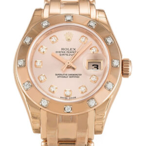 Rolex Pearlmaster Rose Dial 80315