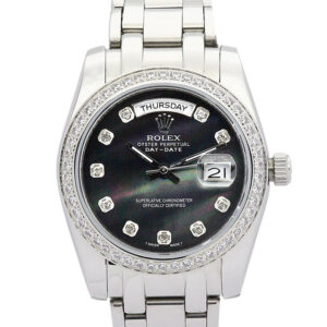 Rolex Day-Date Black Dial 118346 36 mm