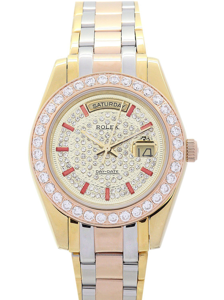 Rolex Day-Date Yellow gold with Diamonds Dial 118346 36 mm