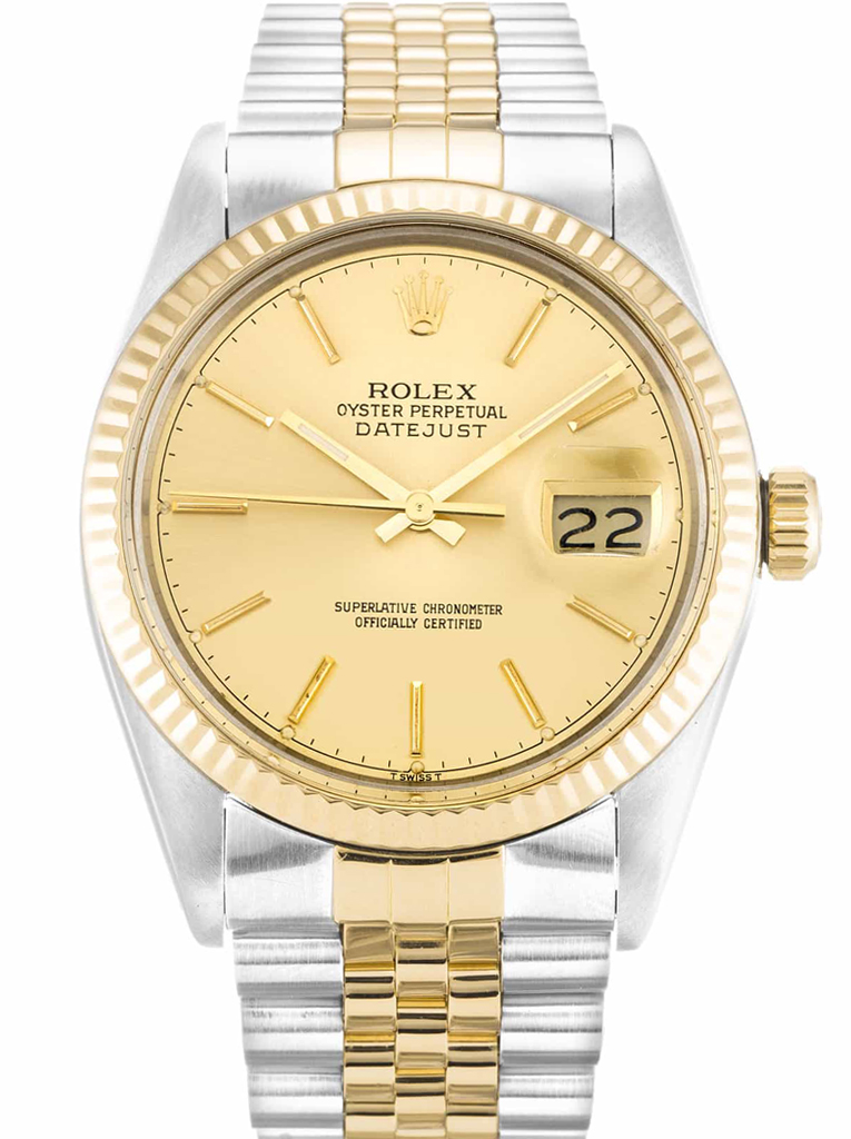 Rolex Datejust Champagne Dial 16013 36 mm