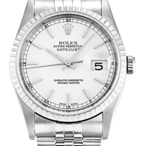 Rolex Datejust White Dial 16220-3 36 mm