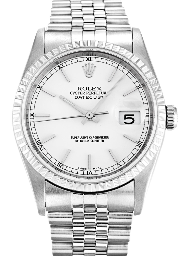 Rolex Datejust White Dial 16220-3 36 mm