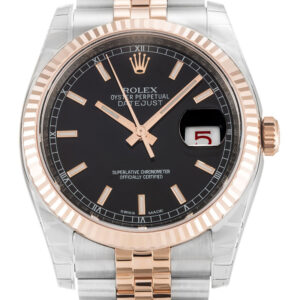 Rolex Lady-Datejust Black Dial 179171 36 mm