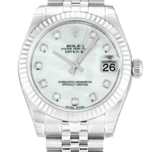 Rolex Lady-Datejust Mother of Pearl – White Dial 178274 31 mm