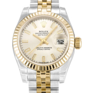 Rolex Lady-Datejust Silver Dial 179173-2 26 mm