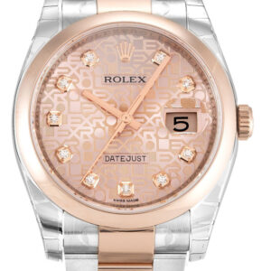 Rolex Datejust Rose Dial 116201 36 mm