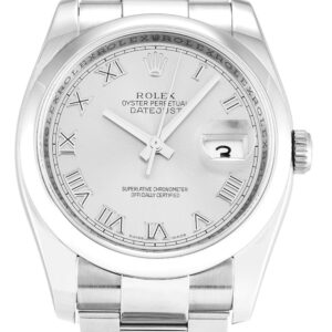 Rolex Datejust Silver Dial 116200 36 mm