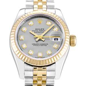 Rolex Lady-Datejust Silver Dial 179173 26 mm