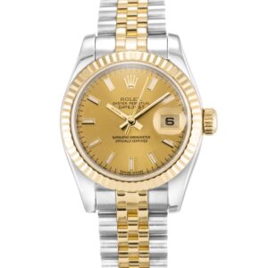 Rolex Lady-Datejust Champagne Dial 179173-3 26 mm