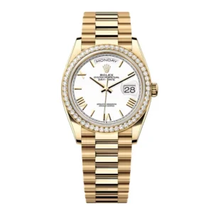 Superclone Rolex Day-Date White Dial 128348rbr-0064 36 mm