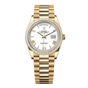 Superclone Rolex Day-Date White Dial 128398tbr-0026 36 mm