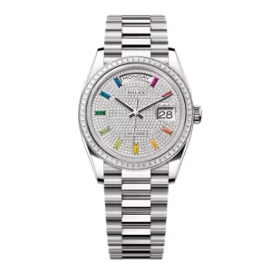 Superclone Rolex Day-Date Diamond-Paved Dial 128399tbr-0005 36 mm