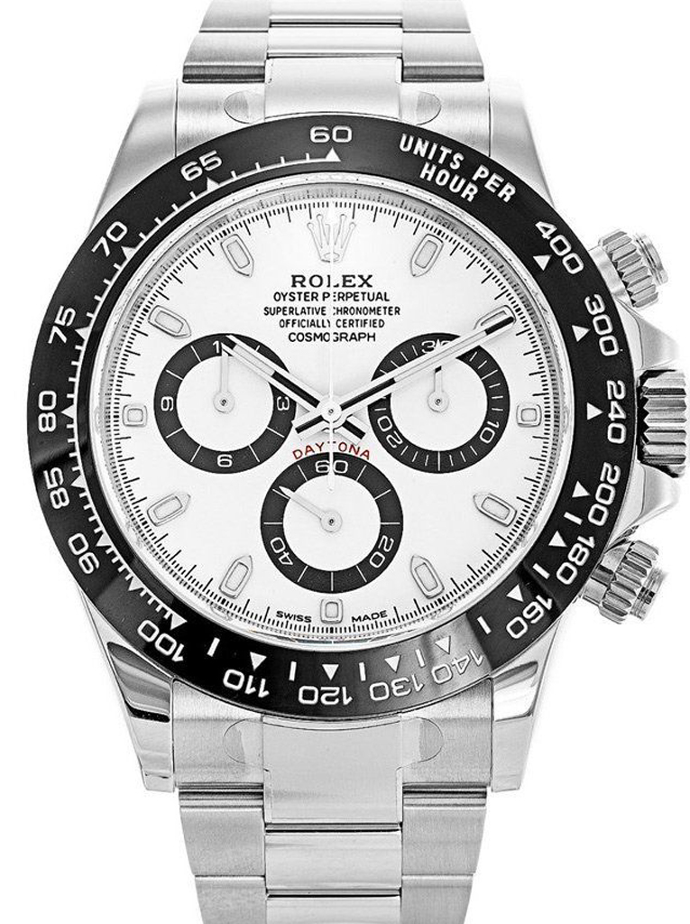 Superclone Rolex Daytona “Panda” White Dial 116500LN