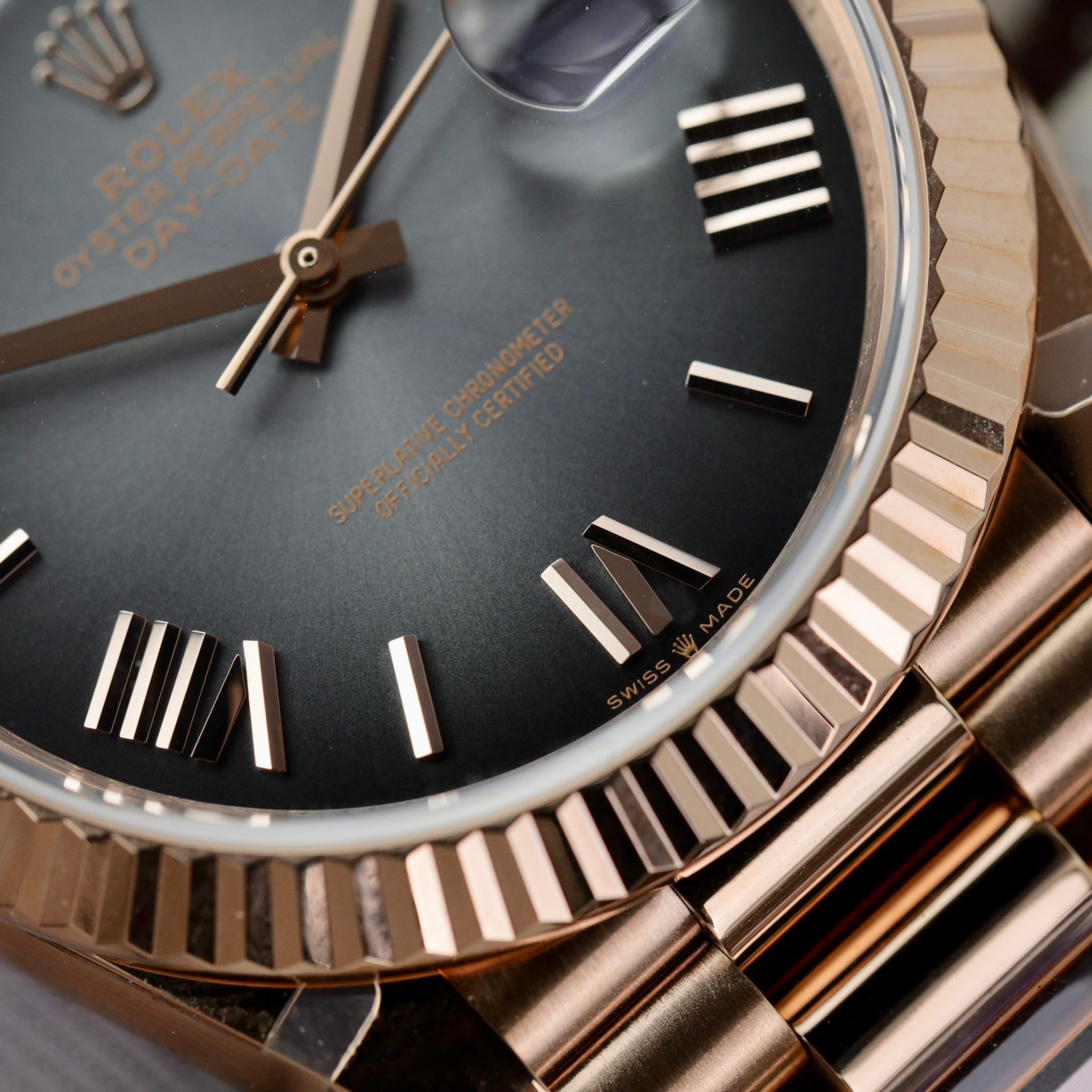 Superclone Rolex Day-Date Slate Ombr?? Dial 228235-0055 40 mm - Image 6