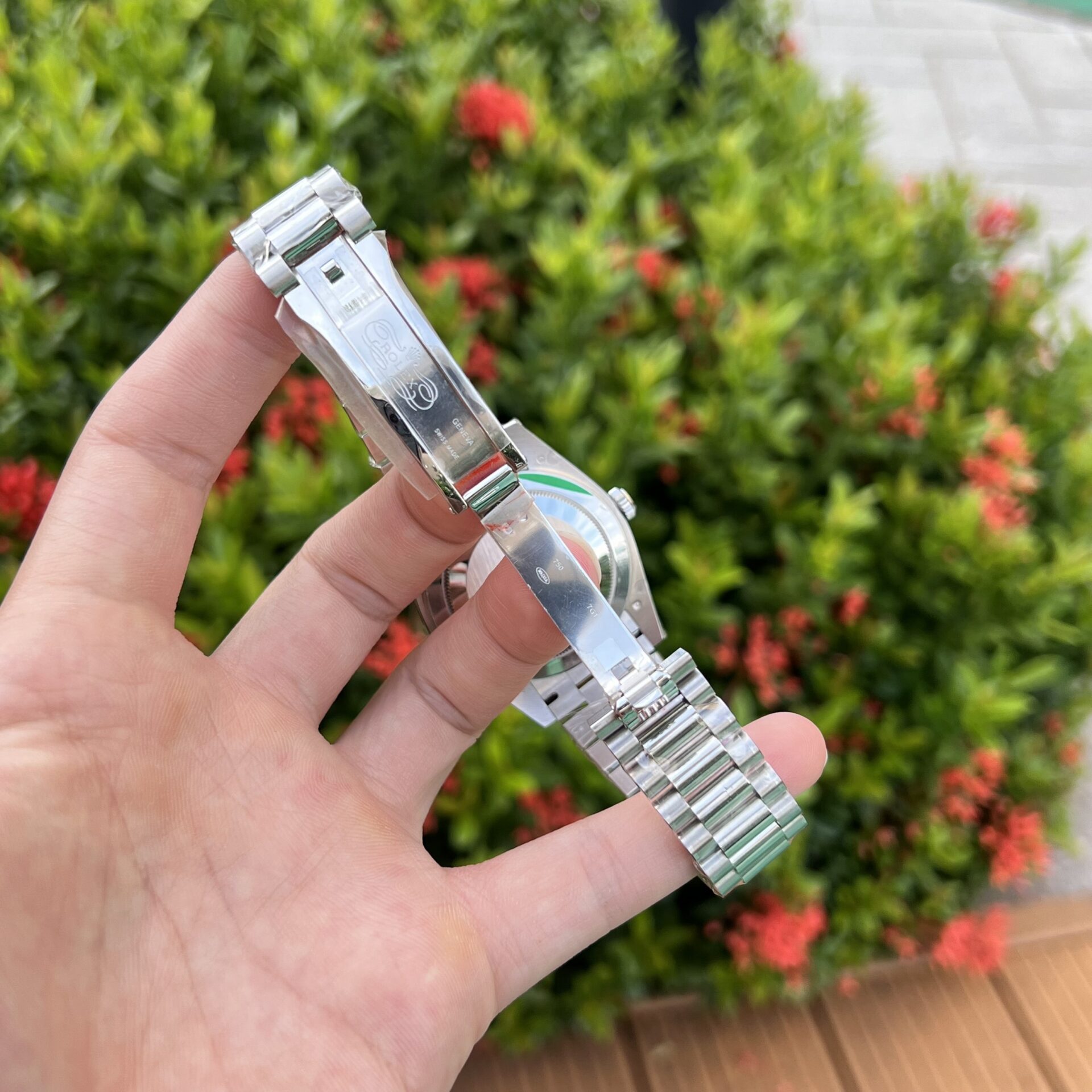 Superclone Rolex Day-Date Ice Blue Diamond Dial 228396tbr-0002 40 mm - Image 7