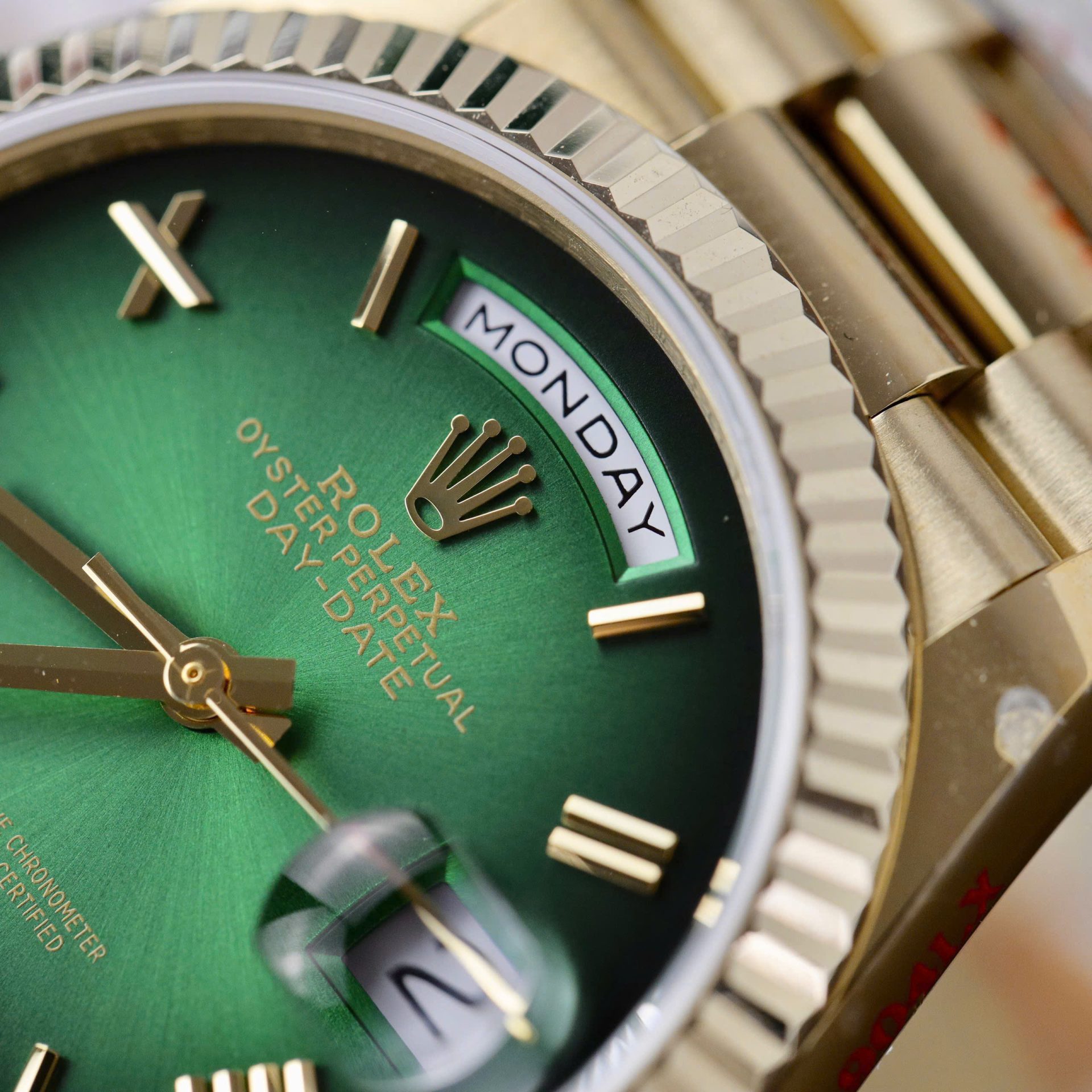 Superclone Rolex Day-Date Green Ombré Dial 128238-0118 36 mm - Image 7