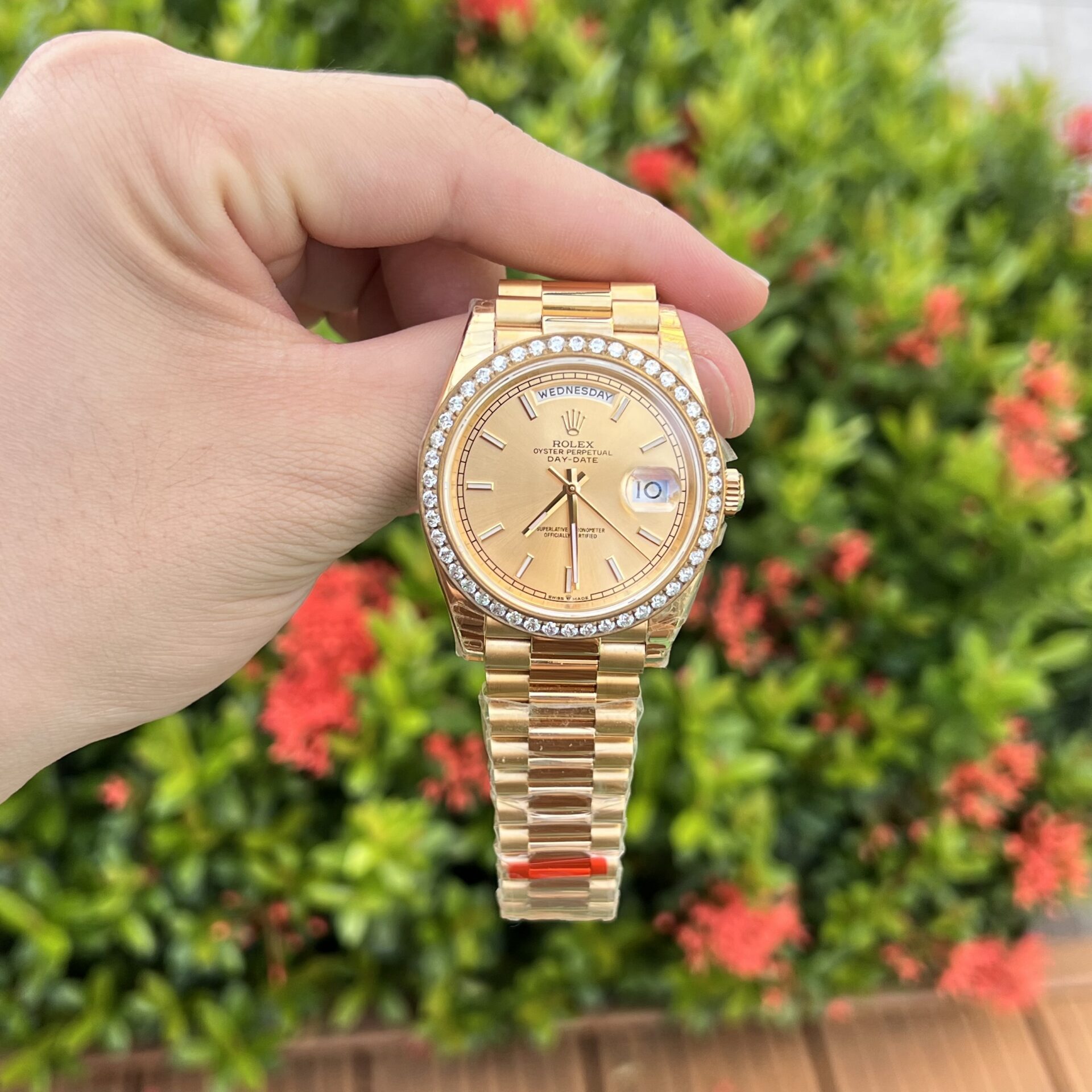 Superclone Rolex Day-Date Champagne Dial 228348rbr-0008 40 mm - Image 2