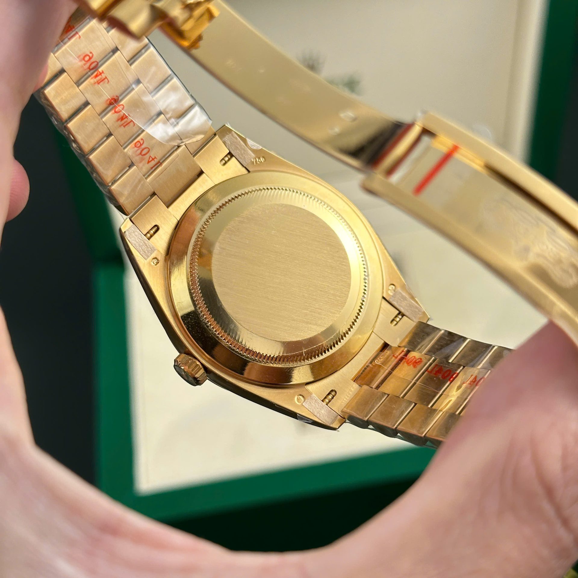 Superclone Rolex Day-Date Champagne Diamond Dial 128238-0132 36 mm - Image 10