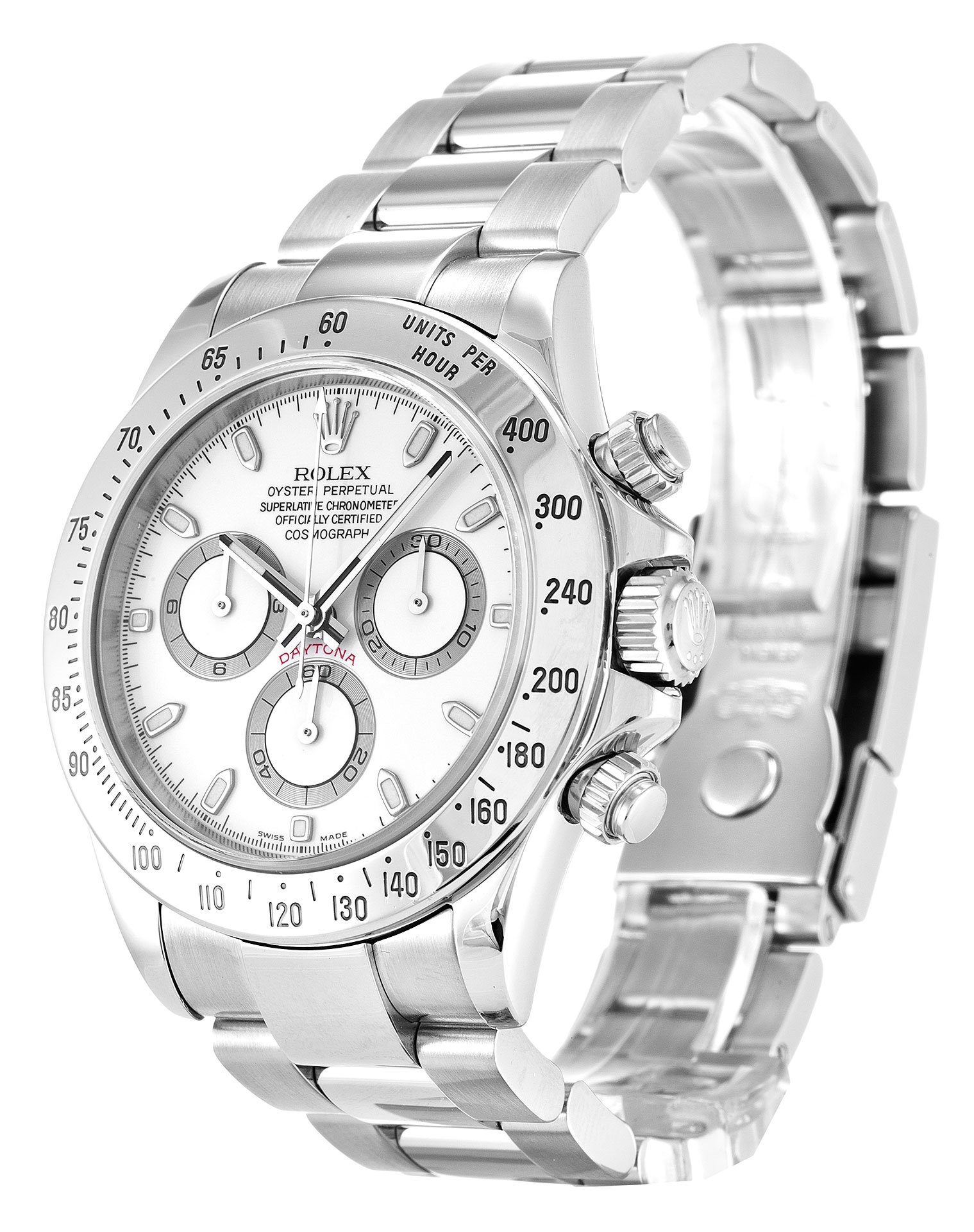 Superclone Rolex Daytona White Dial 116520 - Image 3