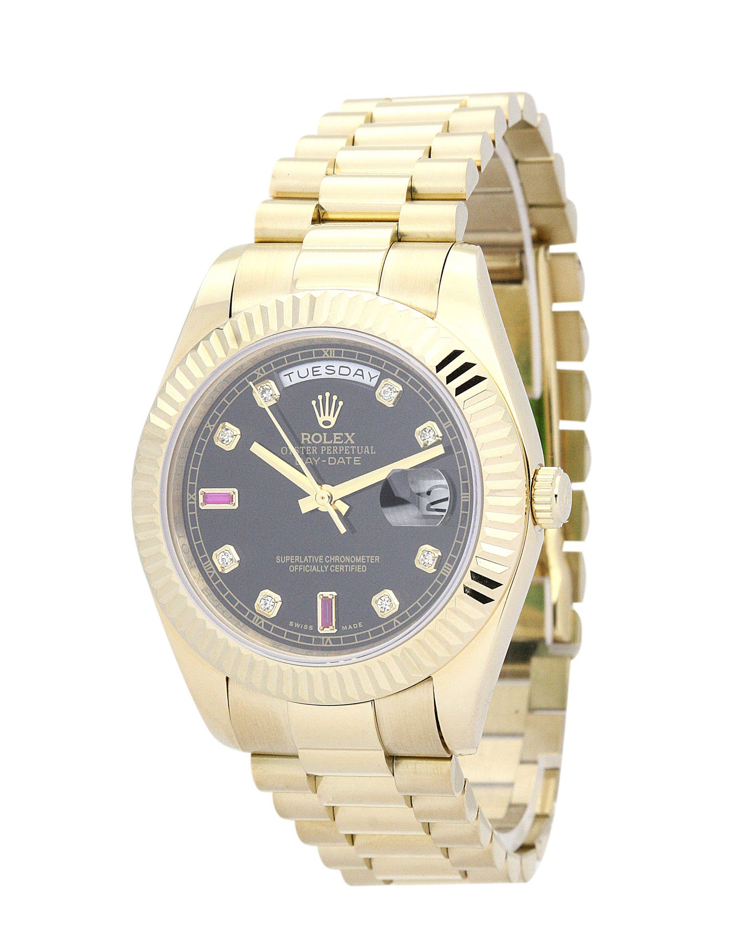Rolex Day-Date Black Dial 118238 36 mm - Image 2