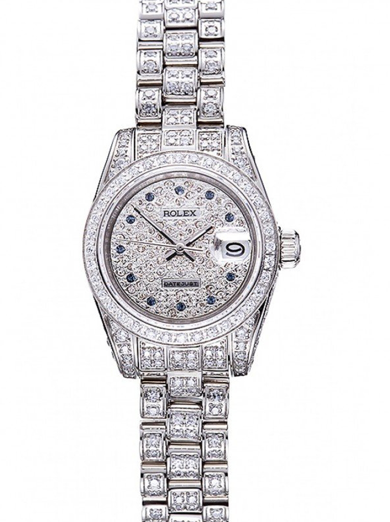 Superclone Rolex Datejust Silver Dial 622022 26 mm