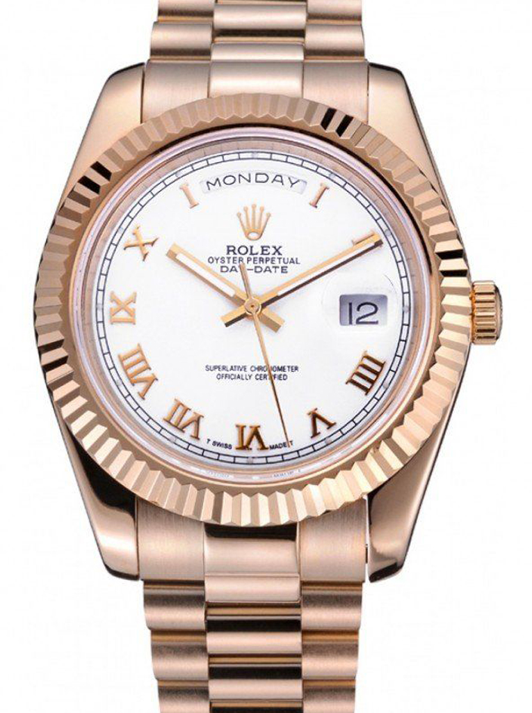Rolex Day-Date White Dial 622546 40 mm