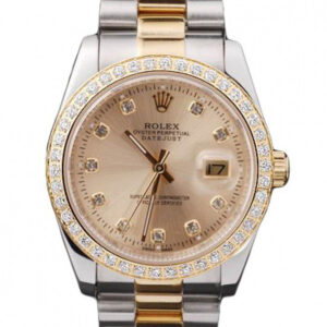 Superclone Rolex Datejust Gold Dial SRL40 36 mm