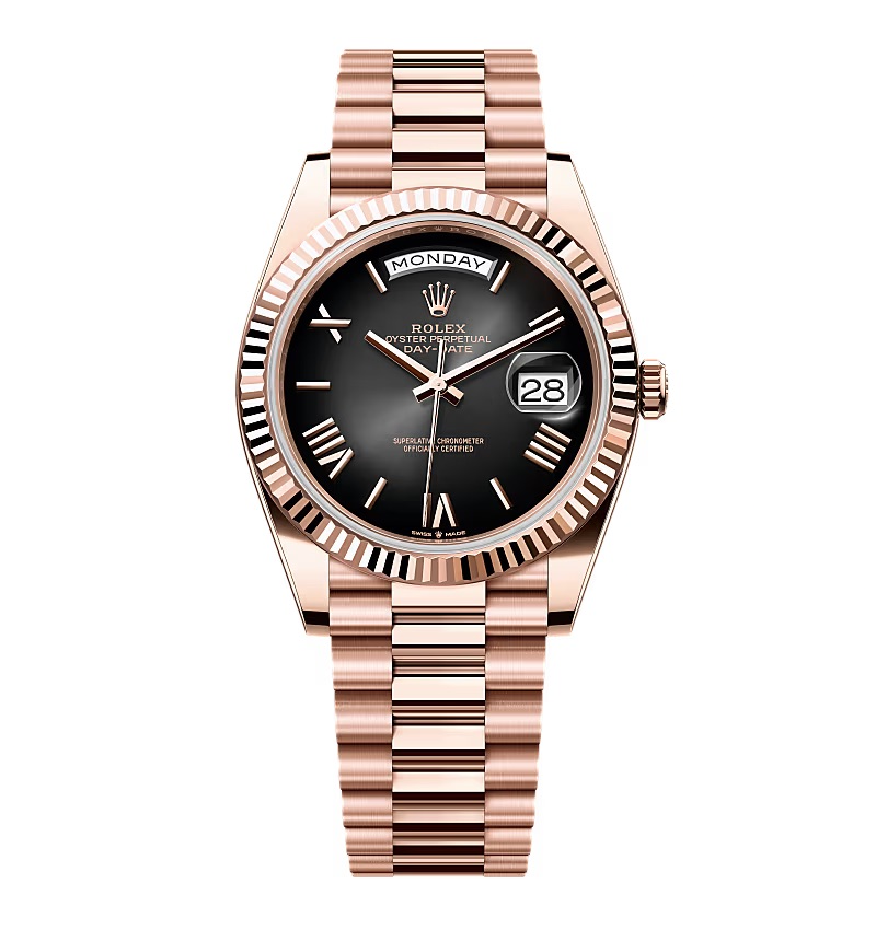 Superclone Rolex Day-Date Slate Ombr?? Dial 228235-0055 40 mm