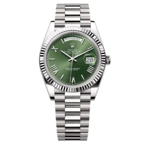 Superclone Rolex Day-Date Olive Green Dial 228239-0033 40 mm