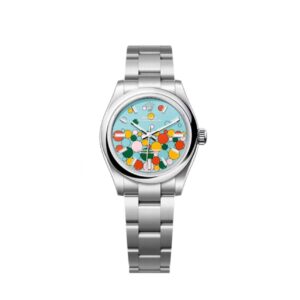 Superclone Rolex Oyster Perpetual Turquoise blue Dial 277200 31 mm