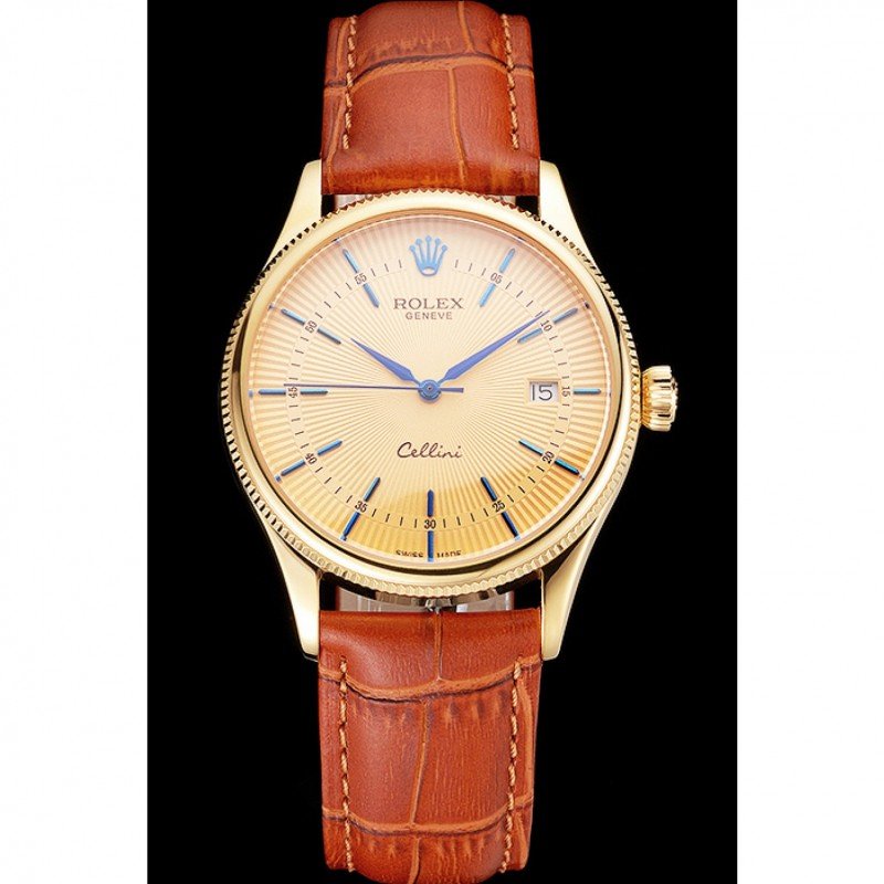 Superclone Rolex Cellini Gold Dial REP016797 - Image 2