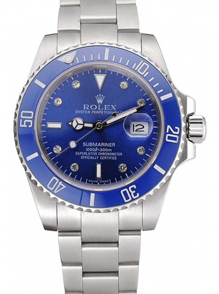 Rolex Submariner Blue Dial 622638