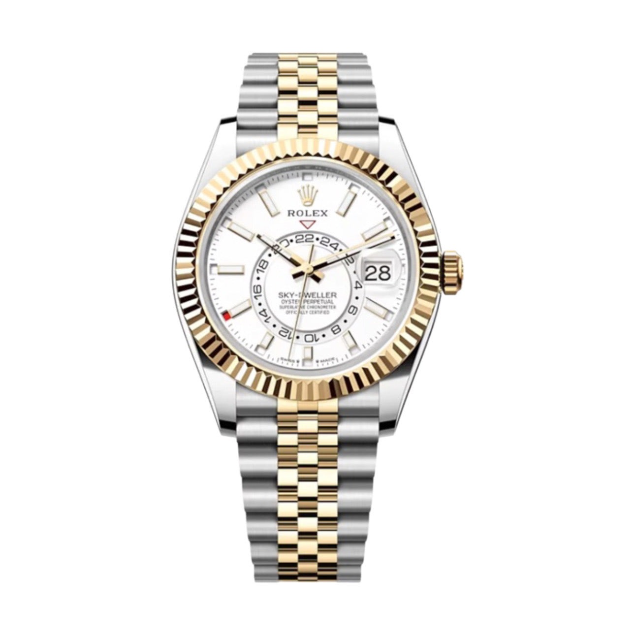 Superclone Rolex Sky-Dweller Intense white Dial 336933