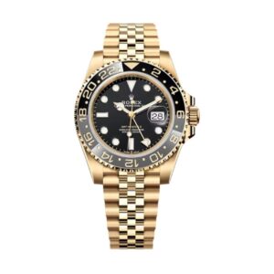 Superclone Rolex GMT-Master II Black Dial 126718GRNR